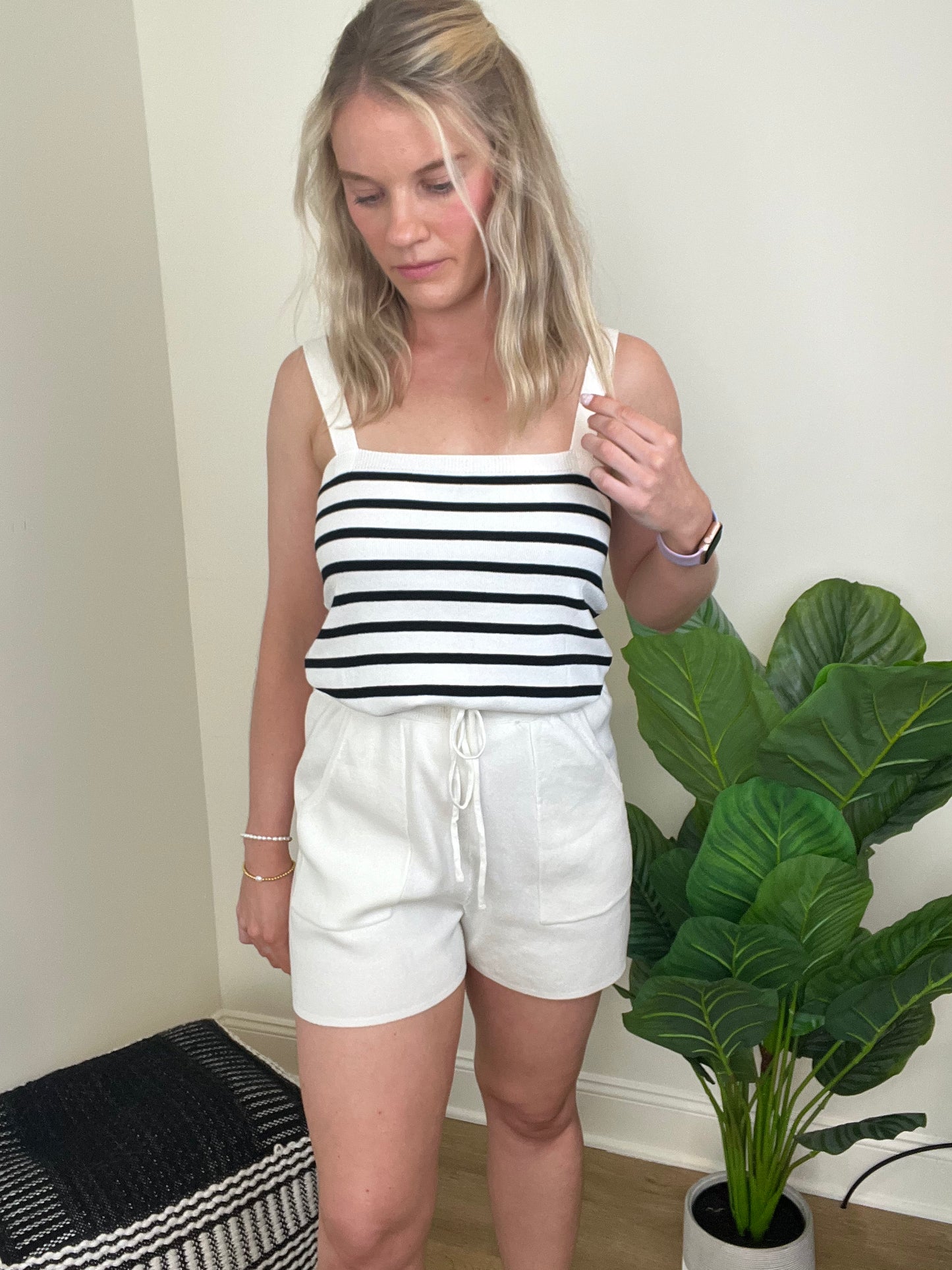 Knit Striped Tank