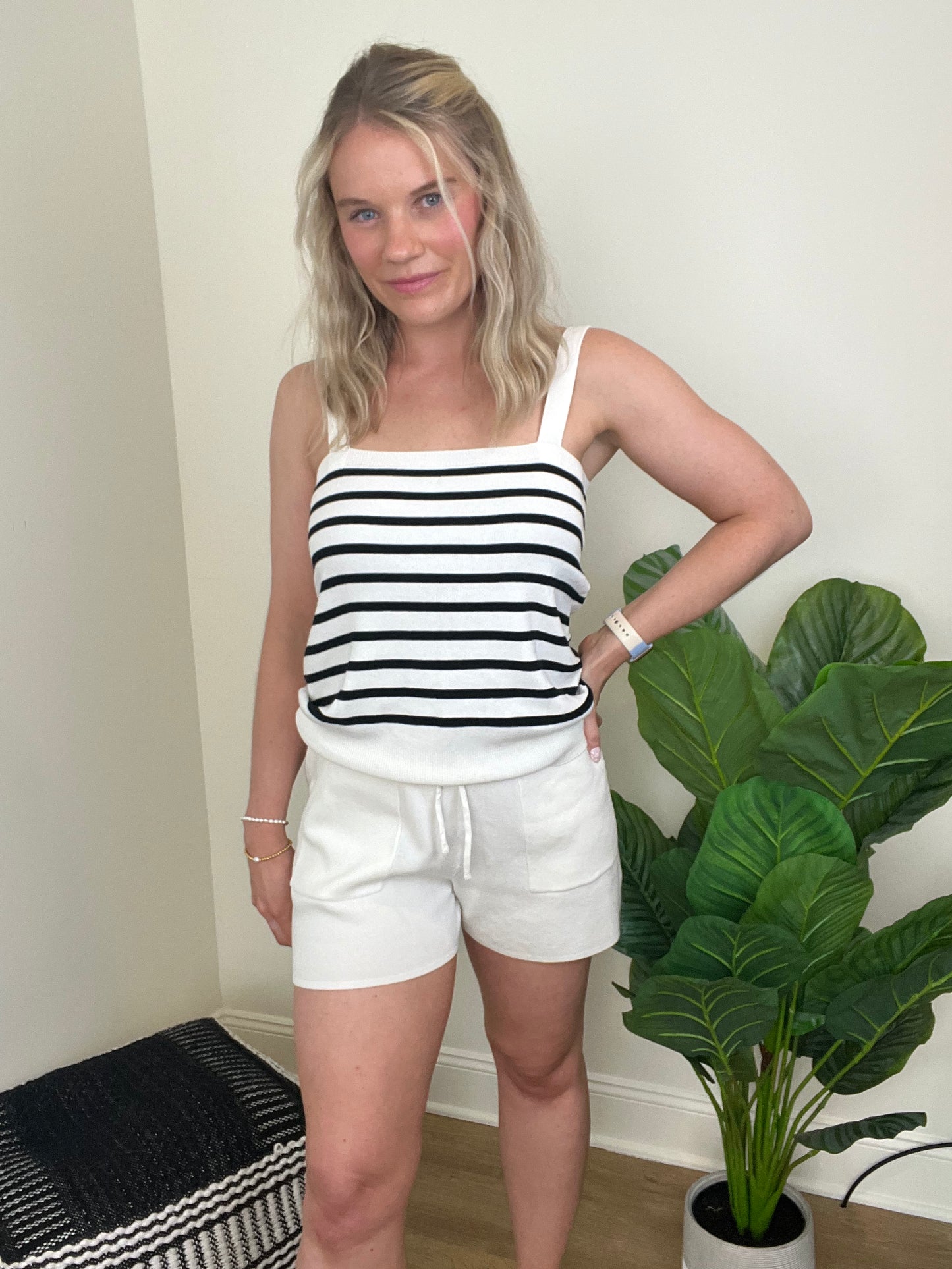 Knit Striped Tank