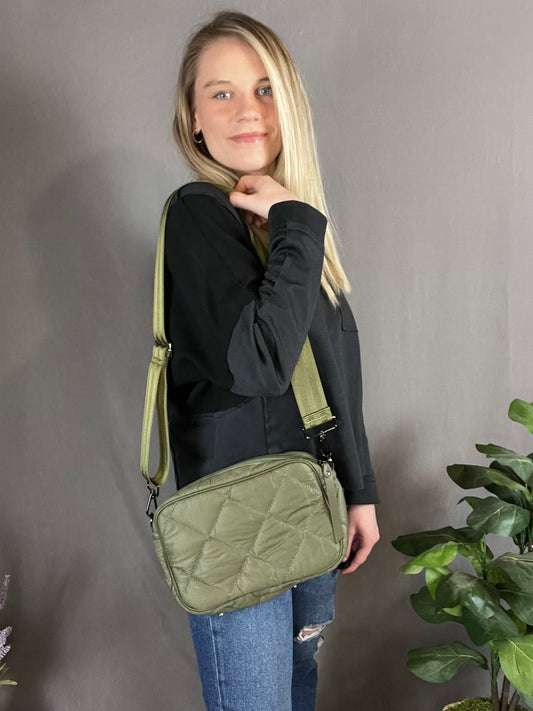 Olive Green Crossbody